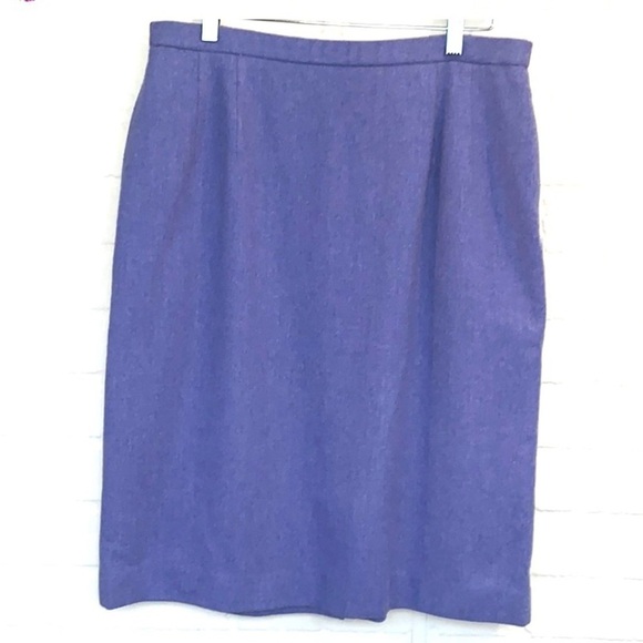 Pendleton purple skirt lilac virgin wool purple - Picture 1 of 7